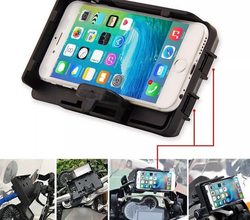 Porta Celular En Lugar Del Gps Bmw Motos 1200gs 1250gs
